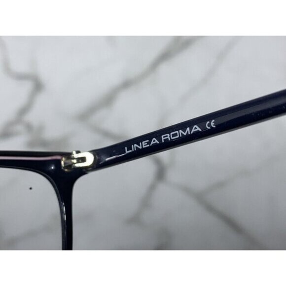 LINEA ROMA CLASS 464 C3 53-17-148 Black Plastic Glasses Frames - Picture 6 of 10